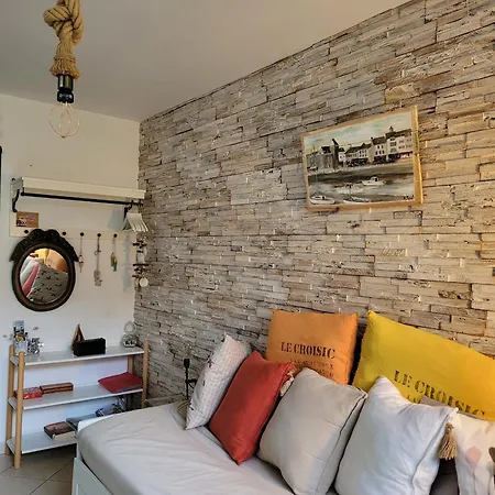 アパート Au Rez-de-chaussee Avec Cour Fleurie, Centre Historique Du Croisic, A 900m - Fr-1-306-916